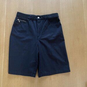 Bogner Black Bermuda Shorts